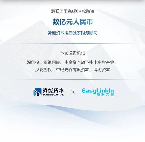 慧联无限斩获数亿元C轮融资，势能资本独家财务顾问助推物联网新篇章